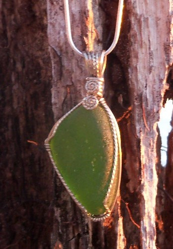 Kelley Green Beach Glass