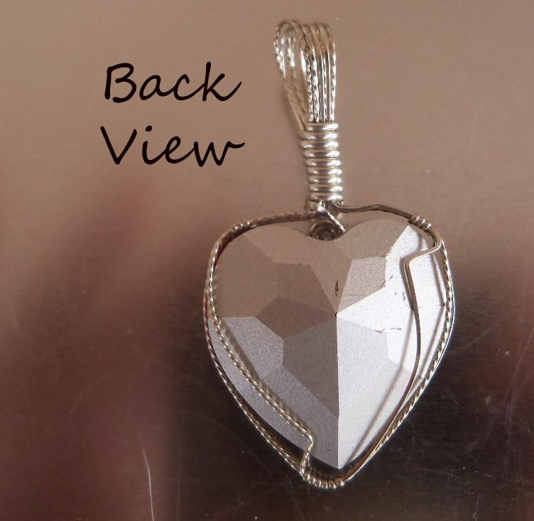 Thumbnail: Fuschia Swarovski Heart