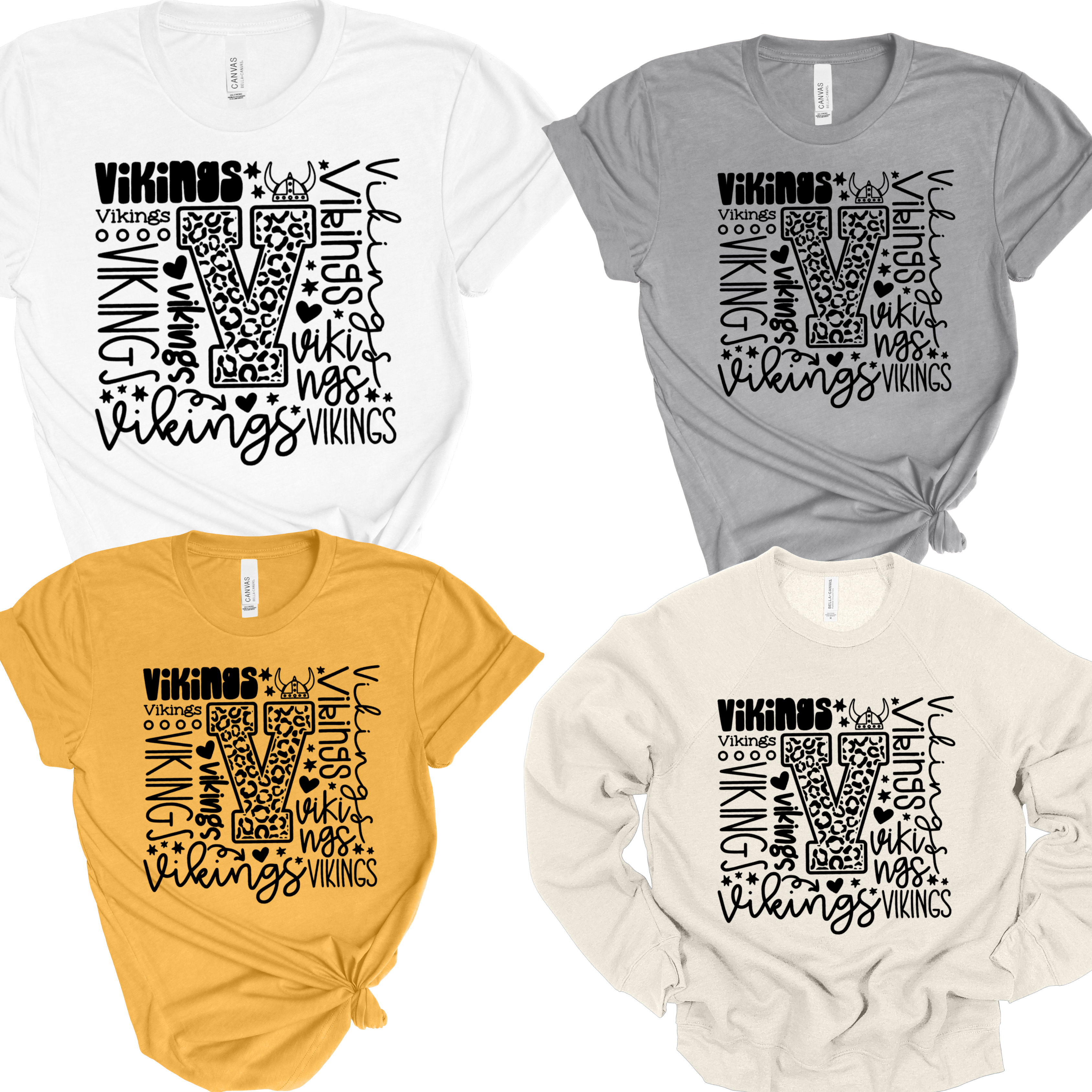 ADULT NGES Vikings Collage