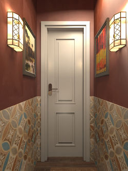 туалет восточный стиль