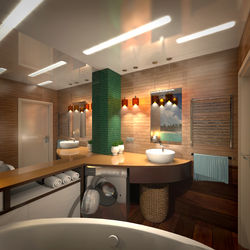 Ванная в яхт-стиле