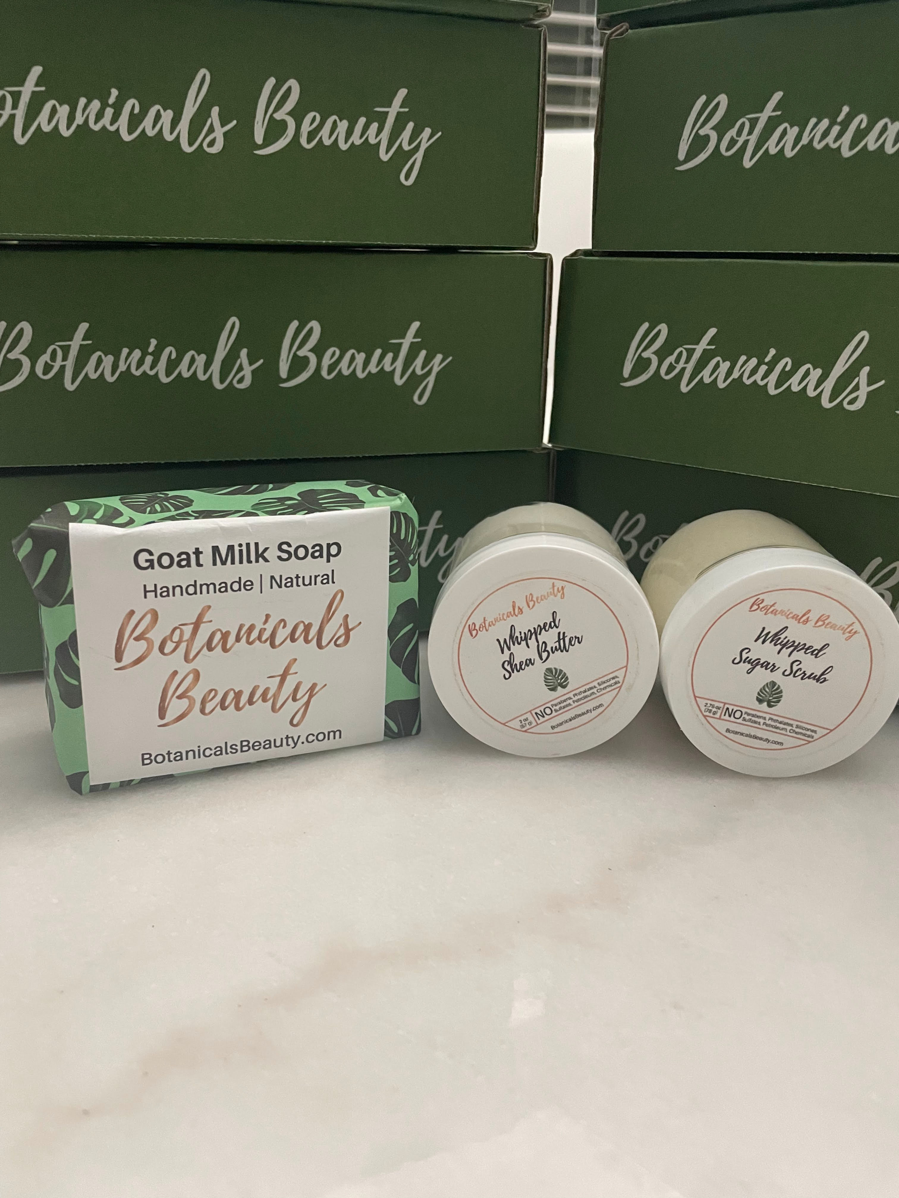 Gift Box Trio - Lemongrass + Bergamot - Butter, Scrub, Butter