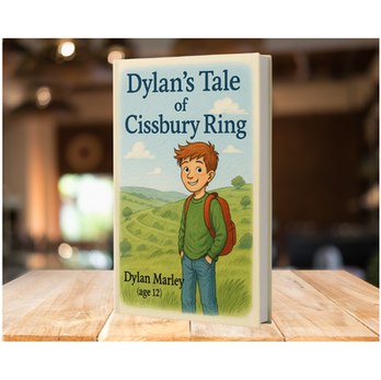 Children’s adventure book Dylan’s Tale of Cissbury Ring by 12-year-old author Dylan Marley.