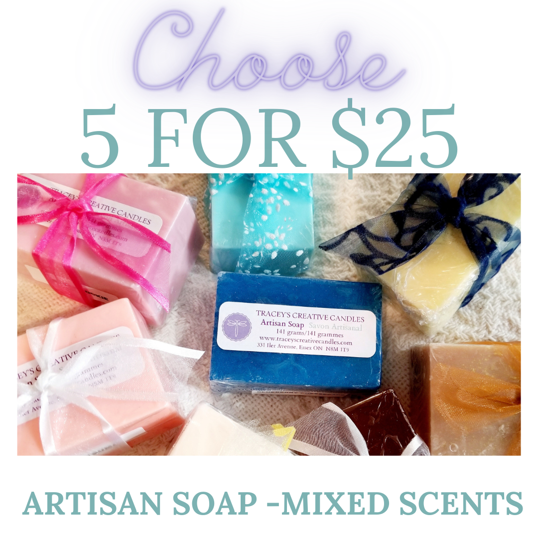 A 5 Artisan Soap Mixed Bundle