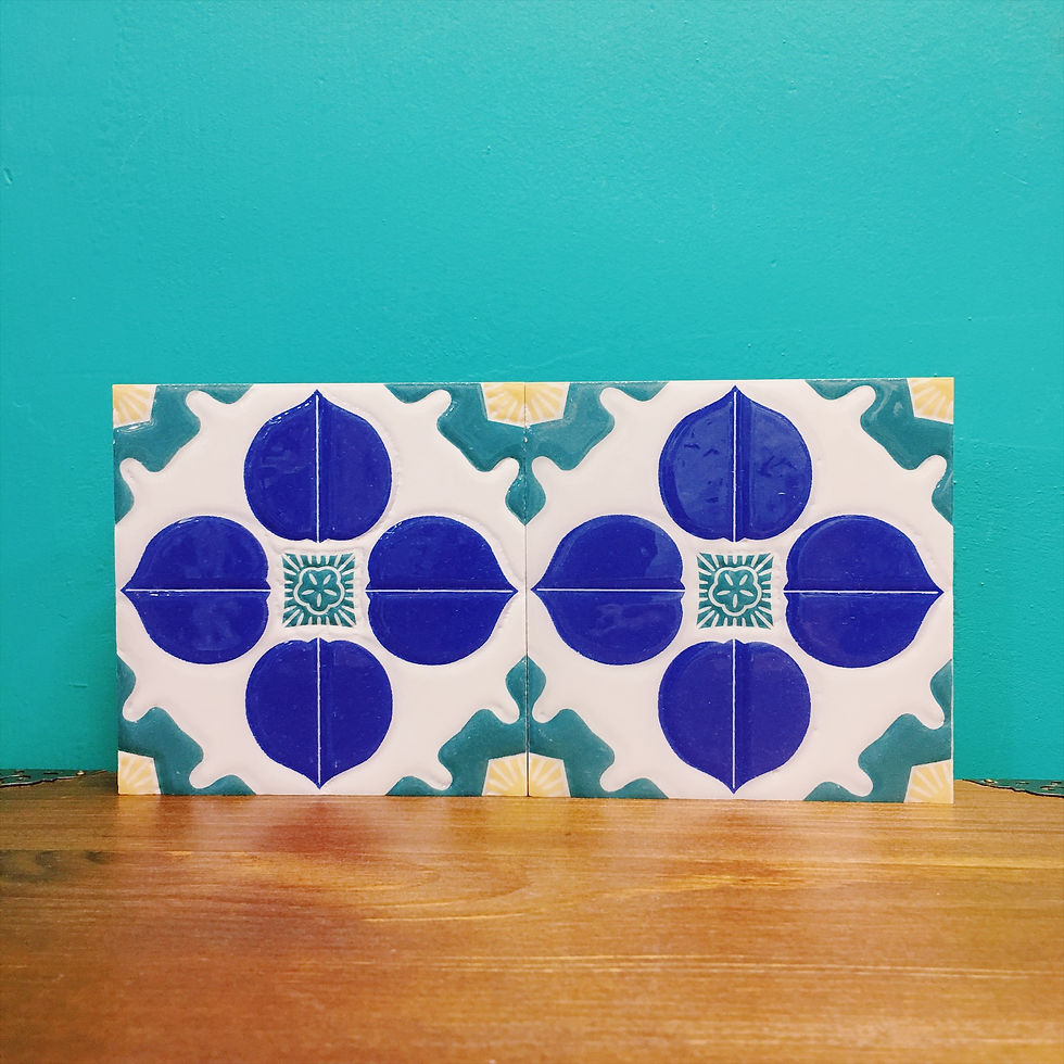 【健康】台灣彩釉花磚