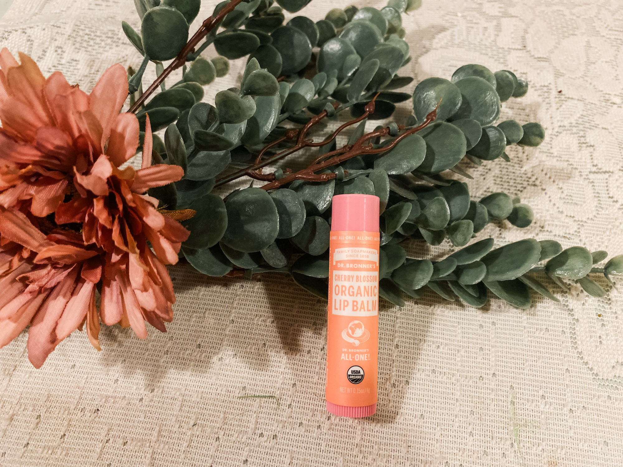 Dr. Bronner’s 有機櫻花潤唇膏