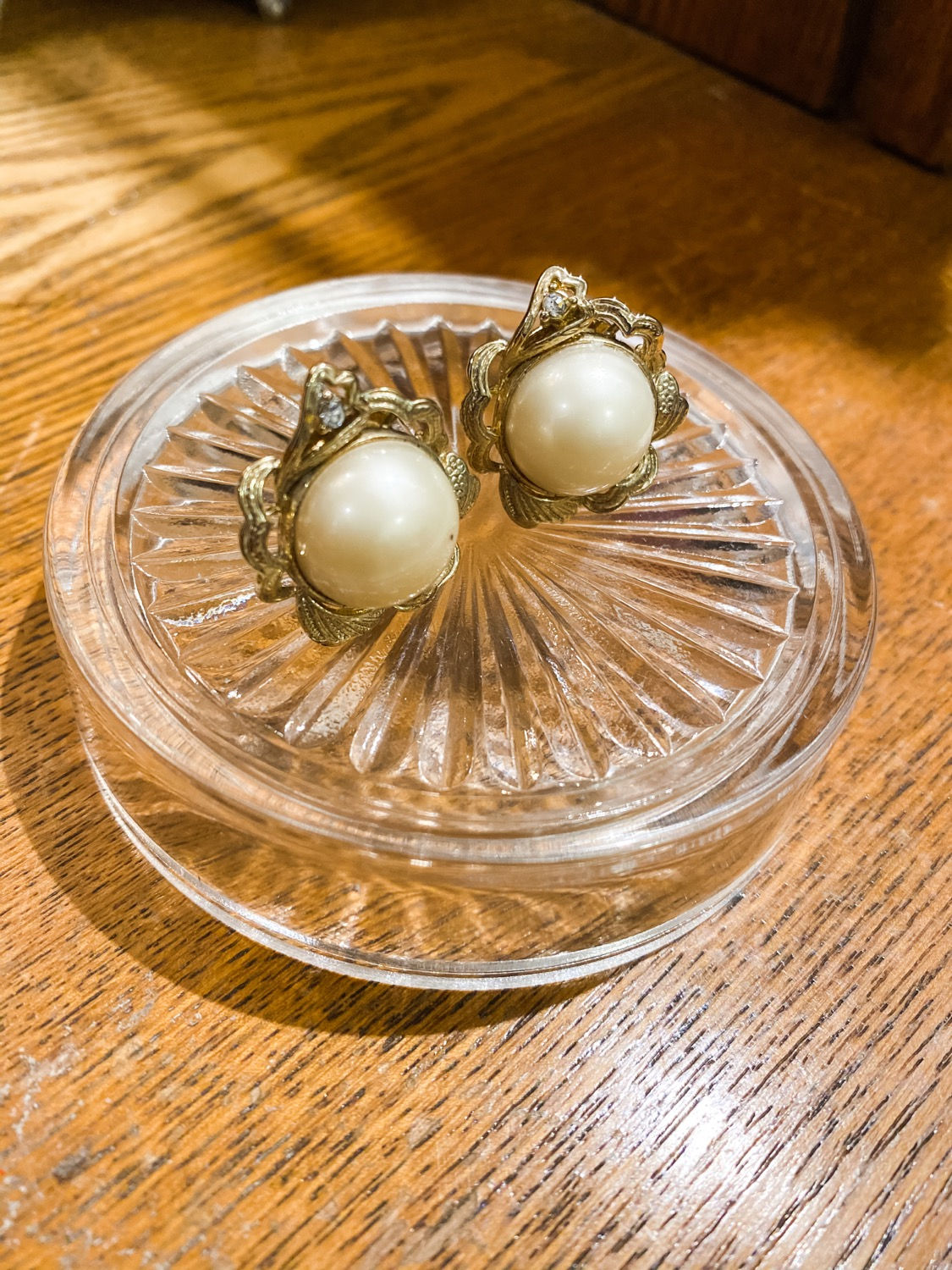 復古耳環[耳夾]