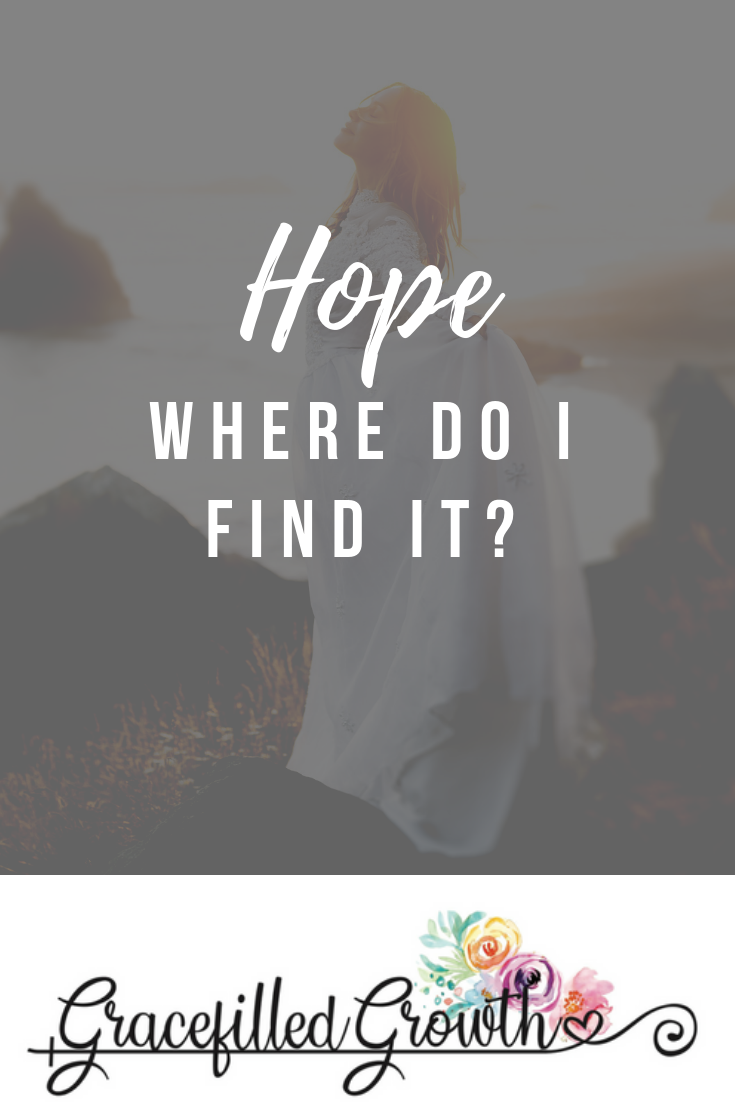 Hope. Faith. Hope in Christ Alone. Feeling Hopeless. Where is my hope?