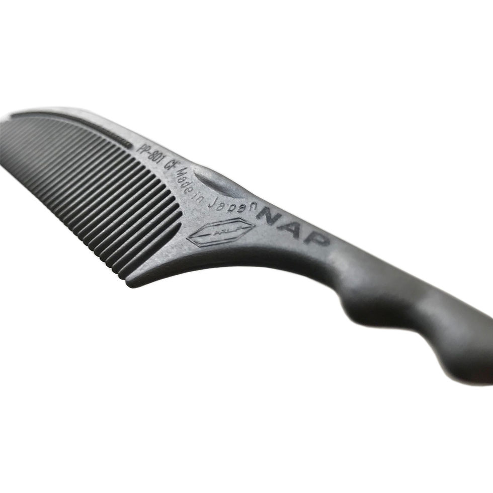 nap comb,japanese comb,hair comb,made in japan,haircut
