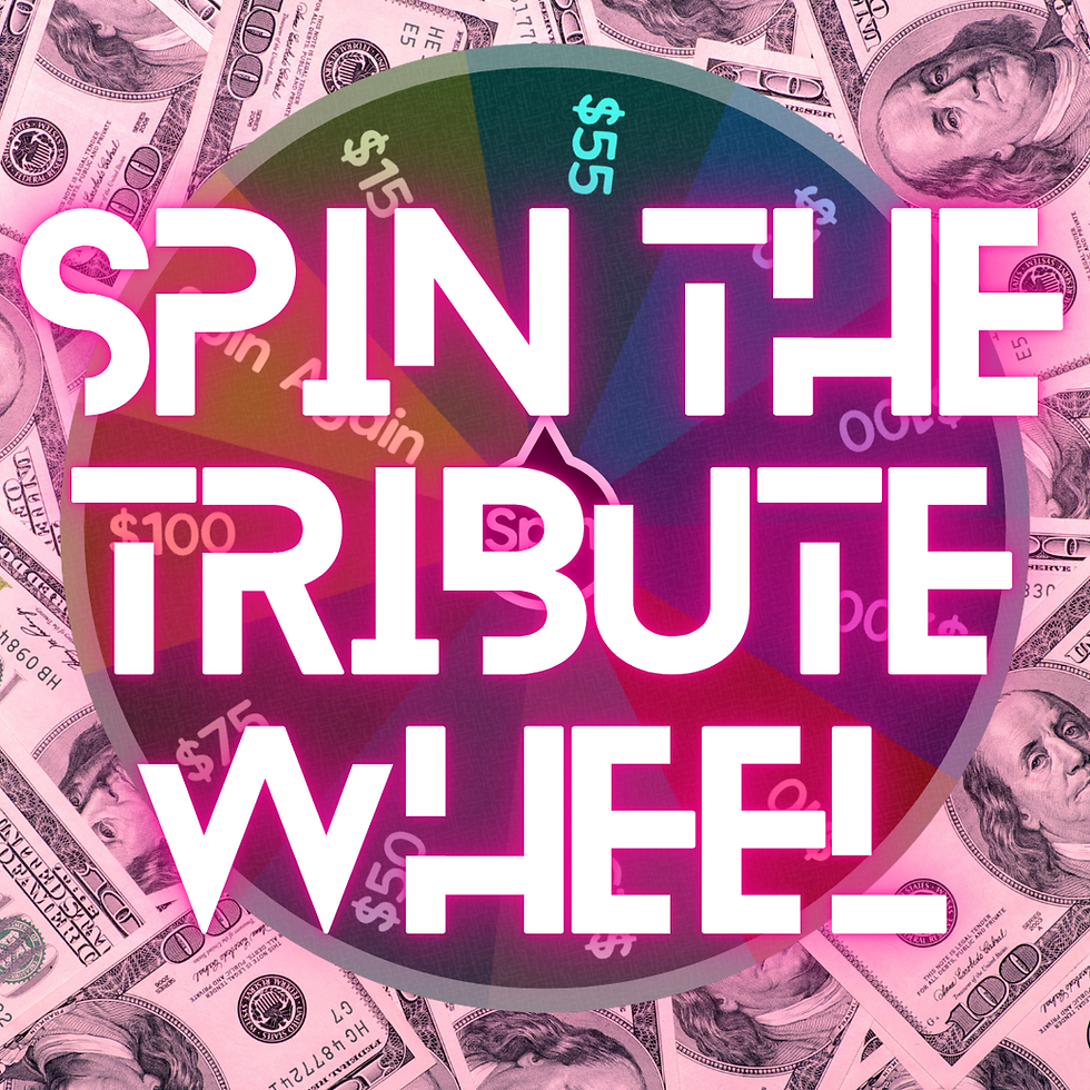 Spin The Tribute Wheel Findom Game