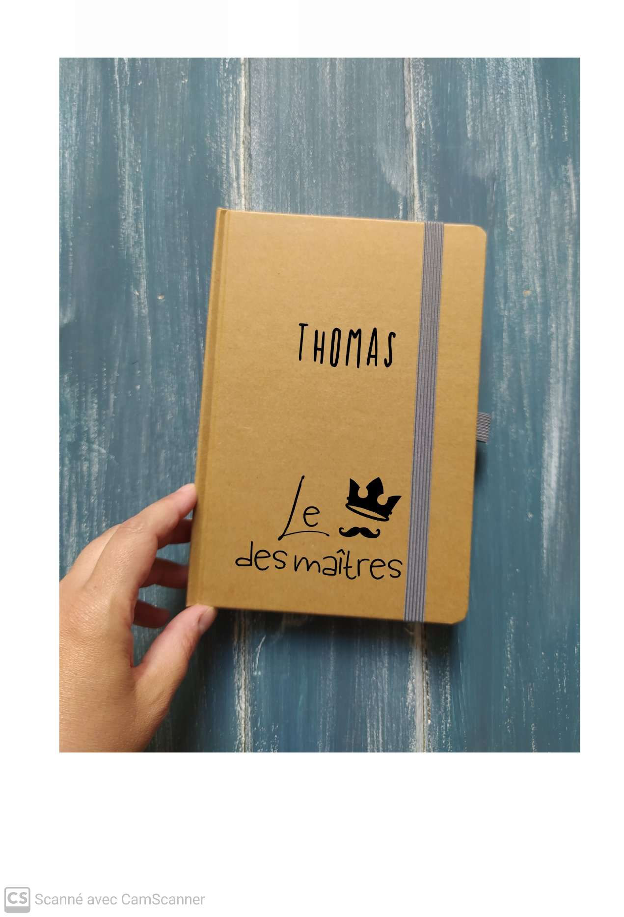 Carnet A5 - Le roi des maitres -