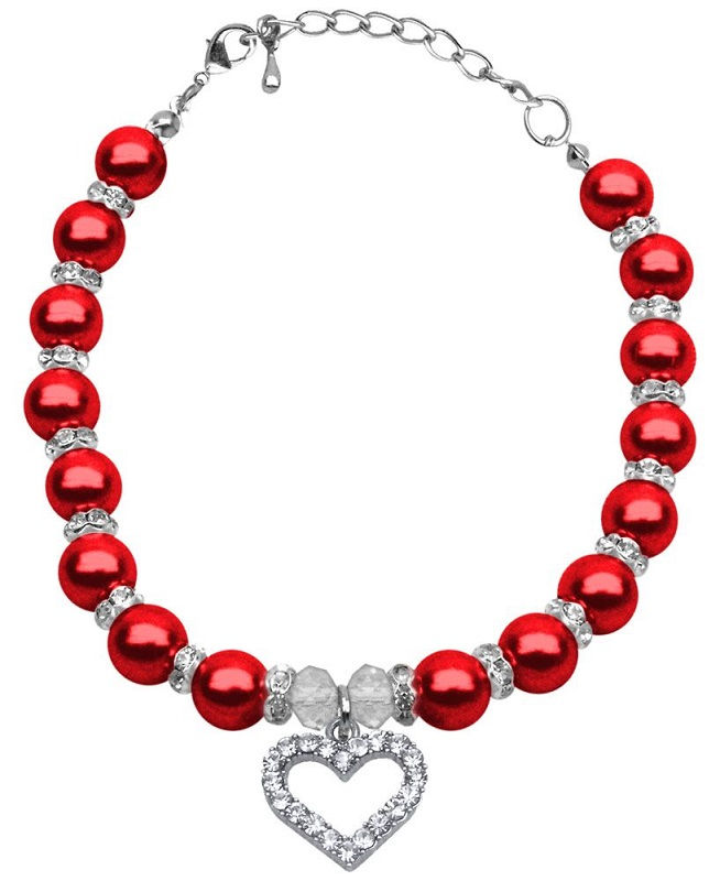 サムネイル： Pearl Heart Necklaces