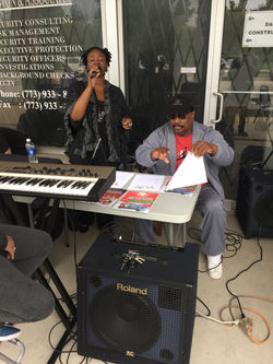 Nicole Hearns & Dr. Leonard Fourt'e