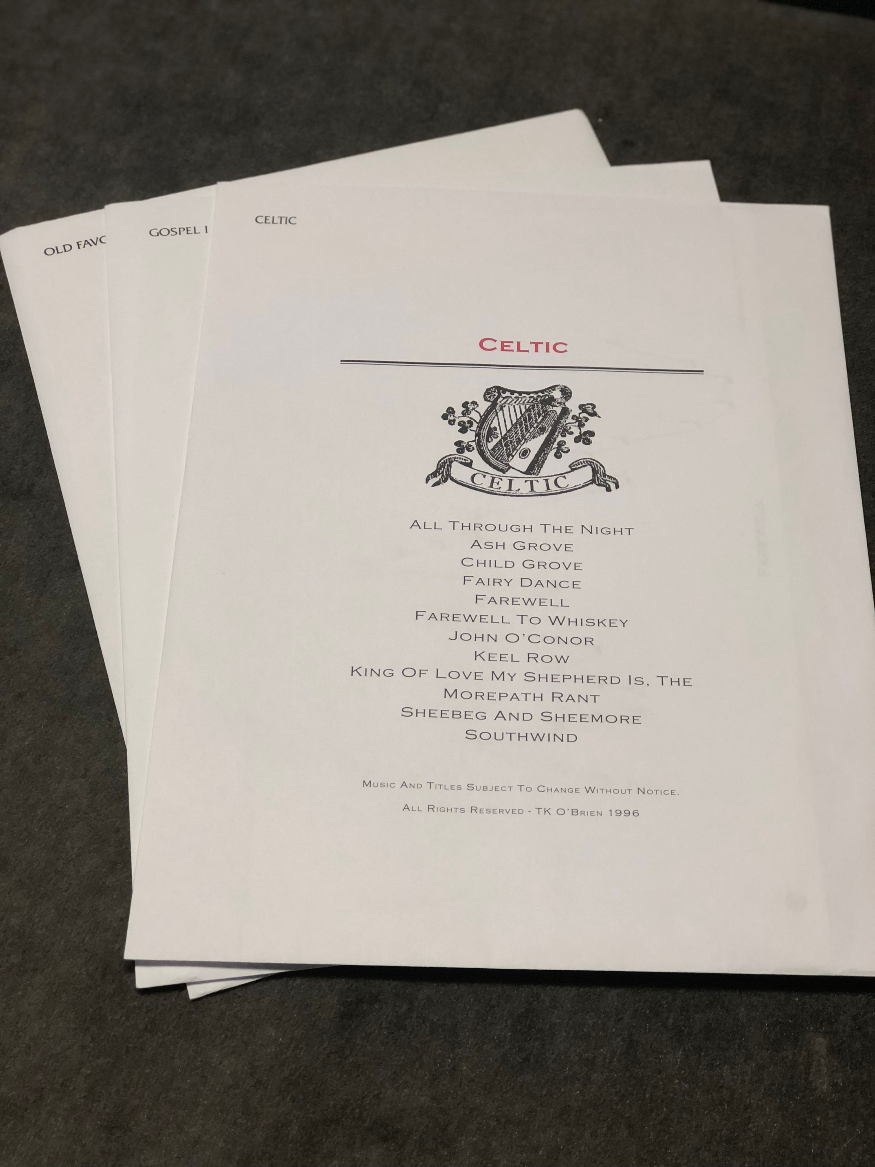 Music Packs for the Standard Plucked Psaltery