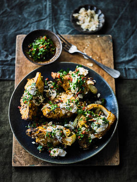 20201021_Waitrose Weekend_SR1820_Wk530_3 Ways With Cauliflower_Chipotle Cauliflower Wedges