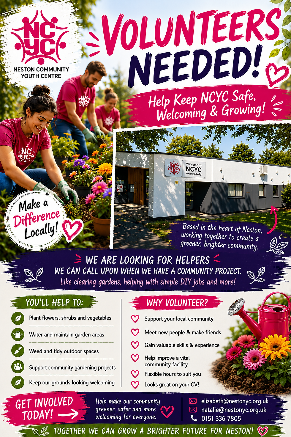 Volunteers needed for community garden at NCYC 2