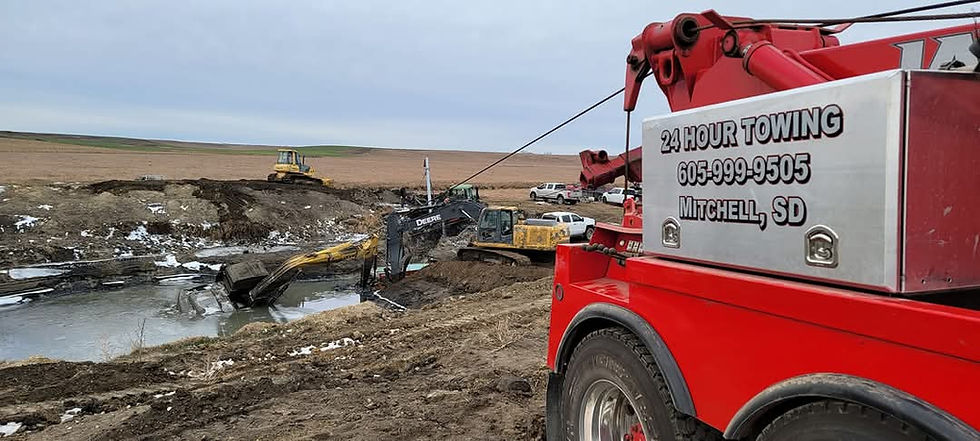 Heavy duty equipment recovery