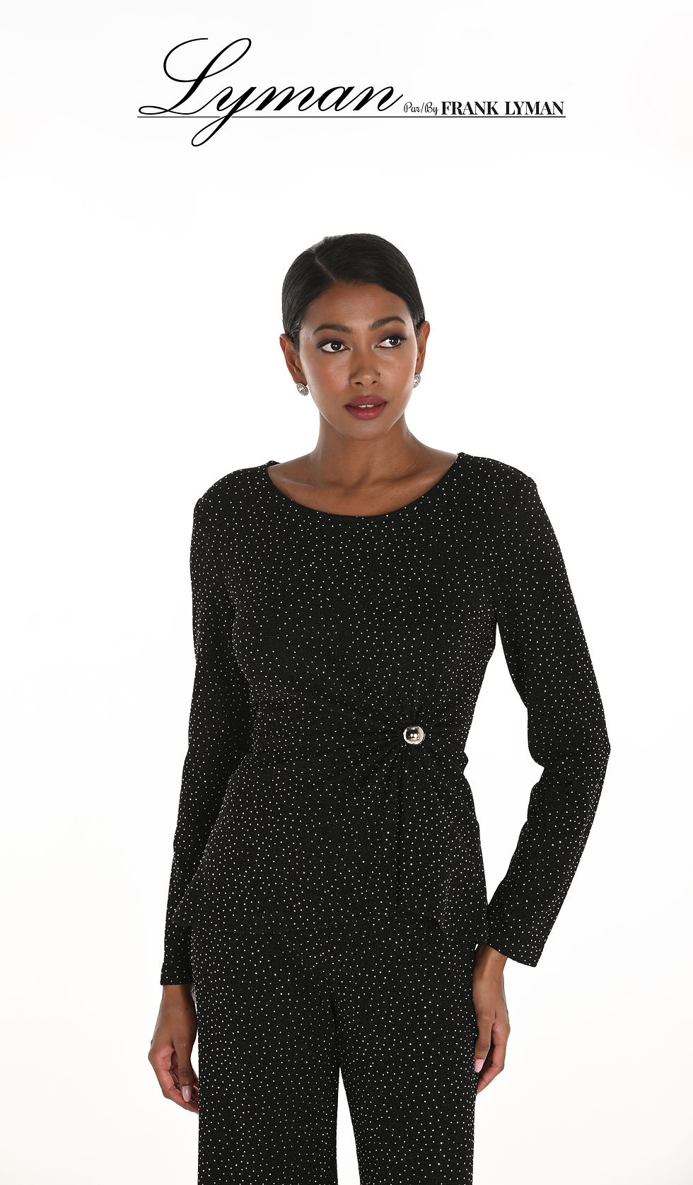 Frank Lyman black Top 259258