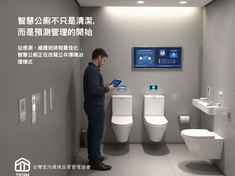 智慧公廁進入預測時代：當感測器與 AI 開始安排清潔與維護