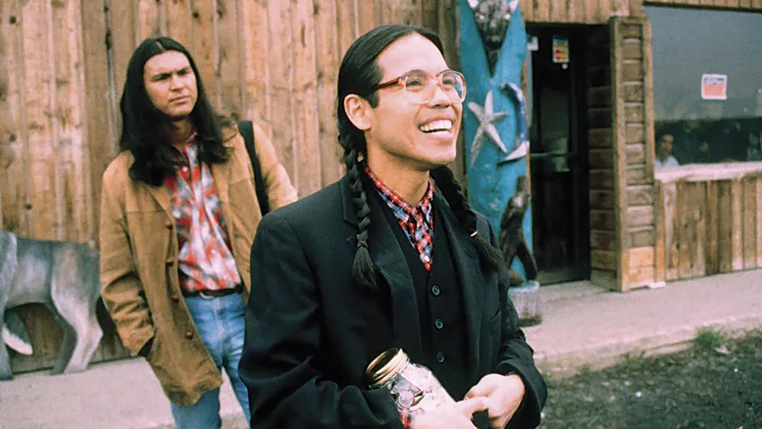 Smoke Signals character smiling