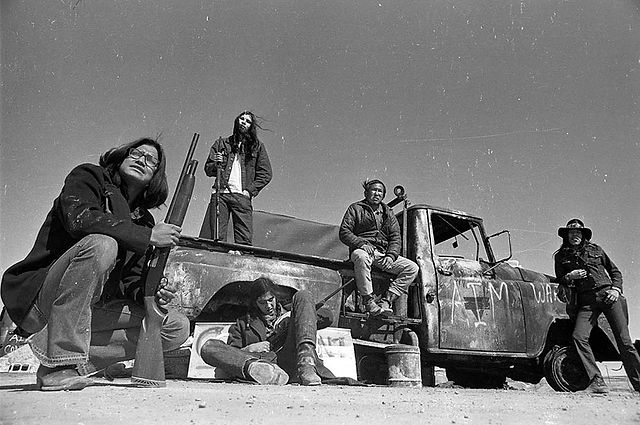 Indigenous warriors on the look out
