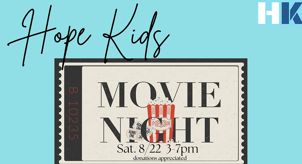 Hope Kids Movie Night