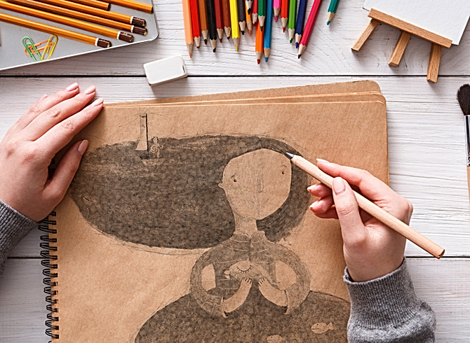 Art Sketching Process