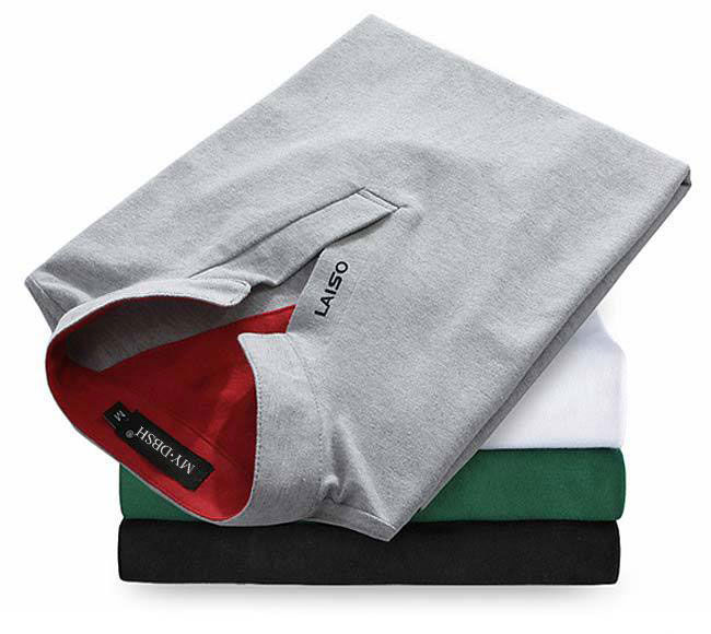 Miniatura: Camiseta Polo Gola V em Algodão Moderna