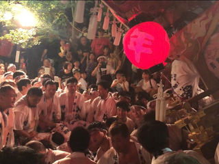 轟木院長と奥田先生が恩智祭りへ!