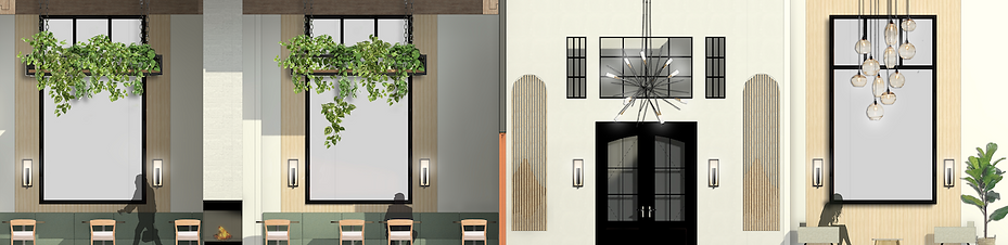 Entrance & Cafe Elevation