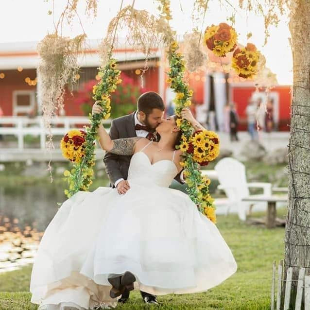 Couple in the garden
