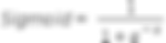 Sigmoid function