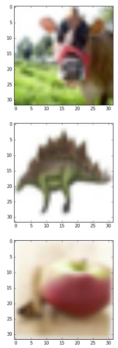 Few Images from Cifar data-set