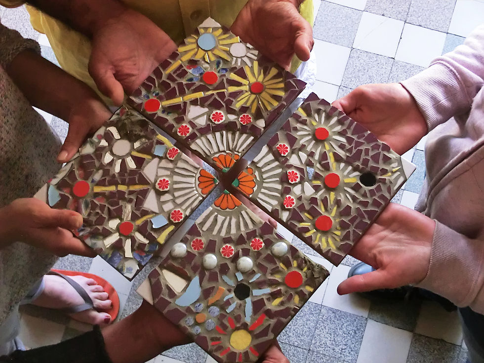 Mandala 'We are one'