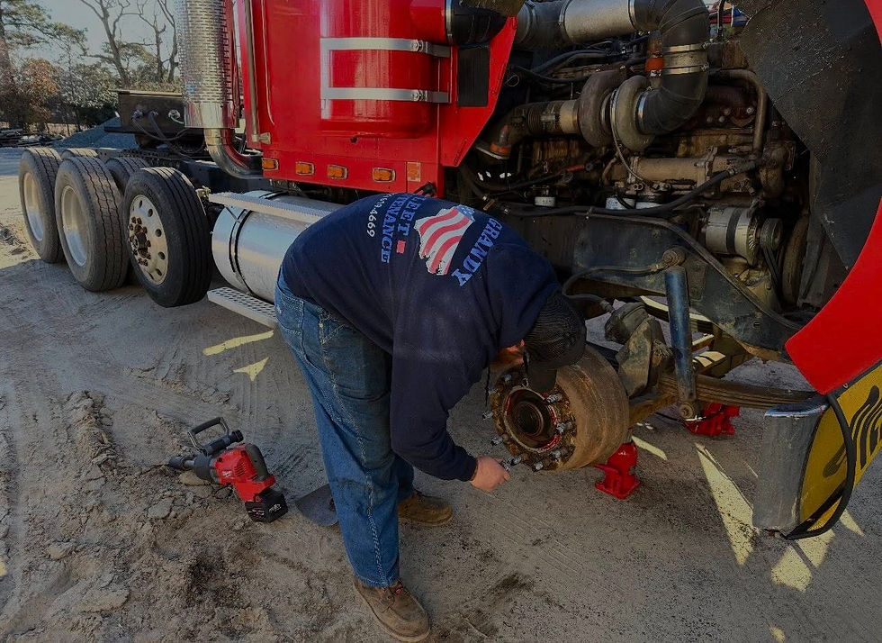 Premium tires, expert installation by Grandy Fleet Maintenance