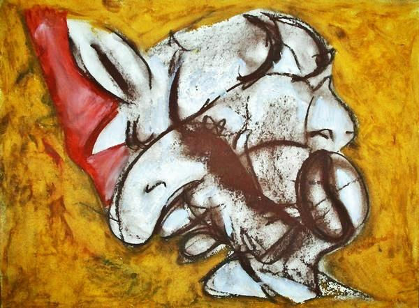Pastels,acrylique papier 70X50cm