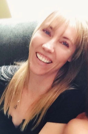 Women smiling with joy.