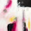 Thumbnail: Pink and black abstract art