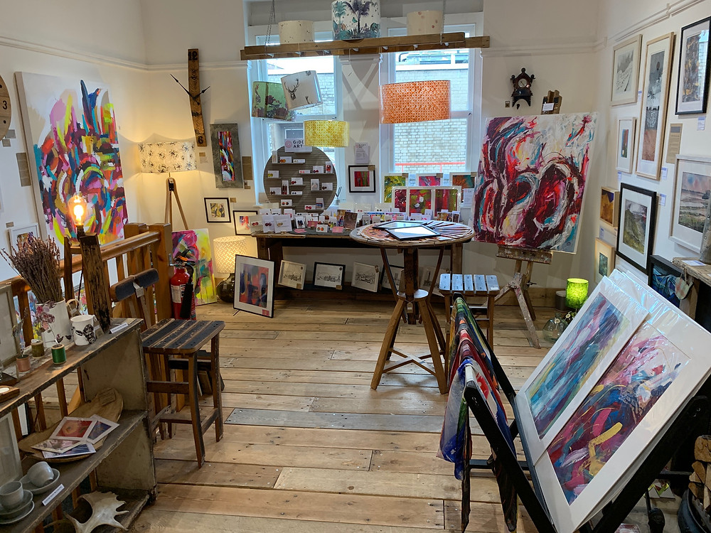 Giddy Art At Bumblebee Gallery