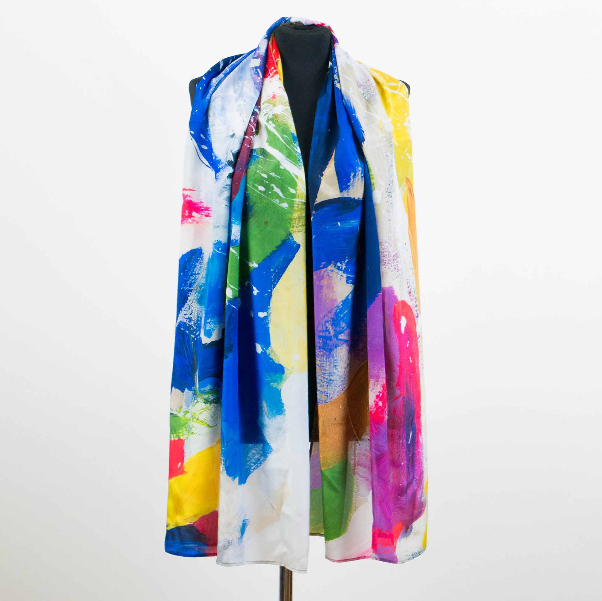 MULTI SILK SCARF