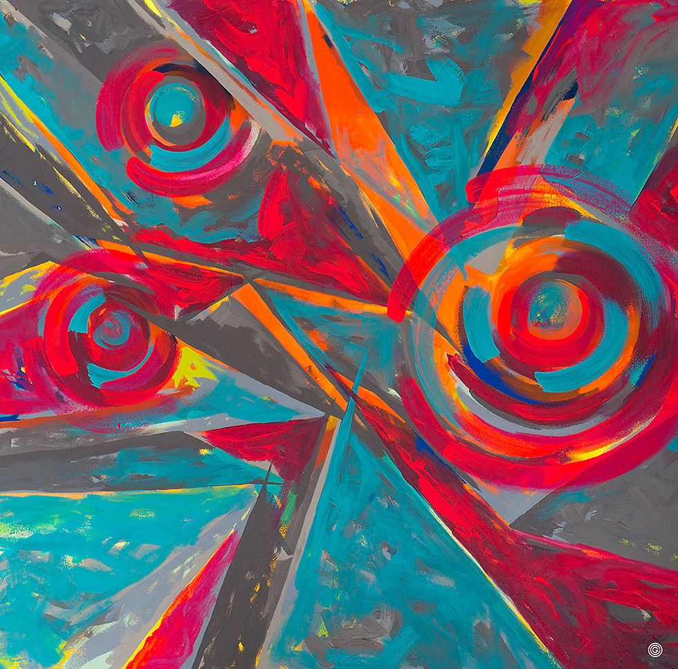 Pink Jazz by Giddy Art