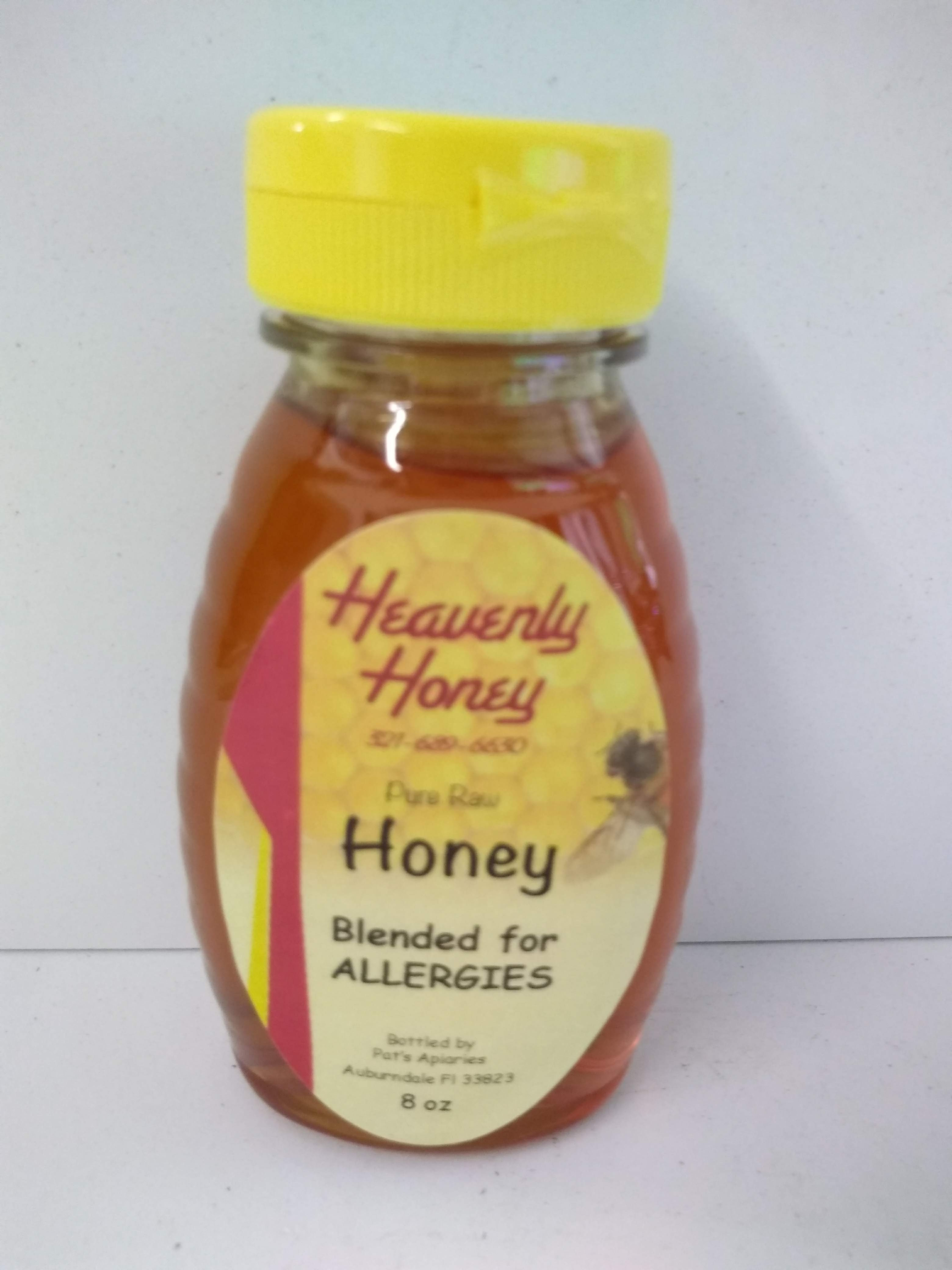 Blended for Allergies Raw Honey- 8oz