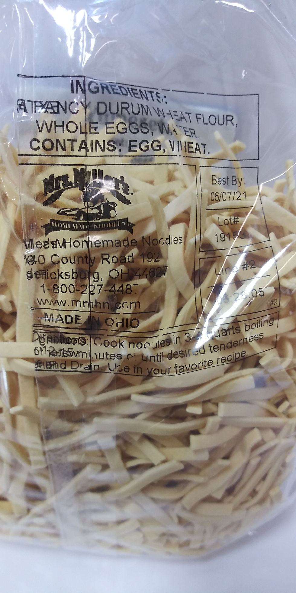 Thumbnail: Mrs. Miller's Old Fashioned Kluski Noodles