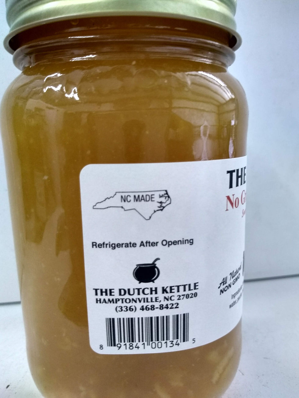 Thumbnail: The Dutch Kettle Orange Marmalade, 18oz - No sugar added