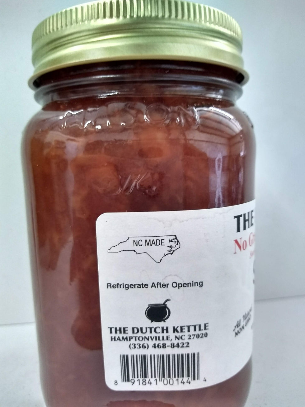 Thumbnail: The Dutch Kettle Strawberry Jam, 18oz No granulated sugar added