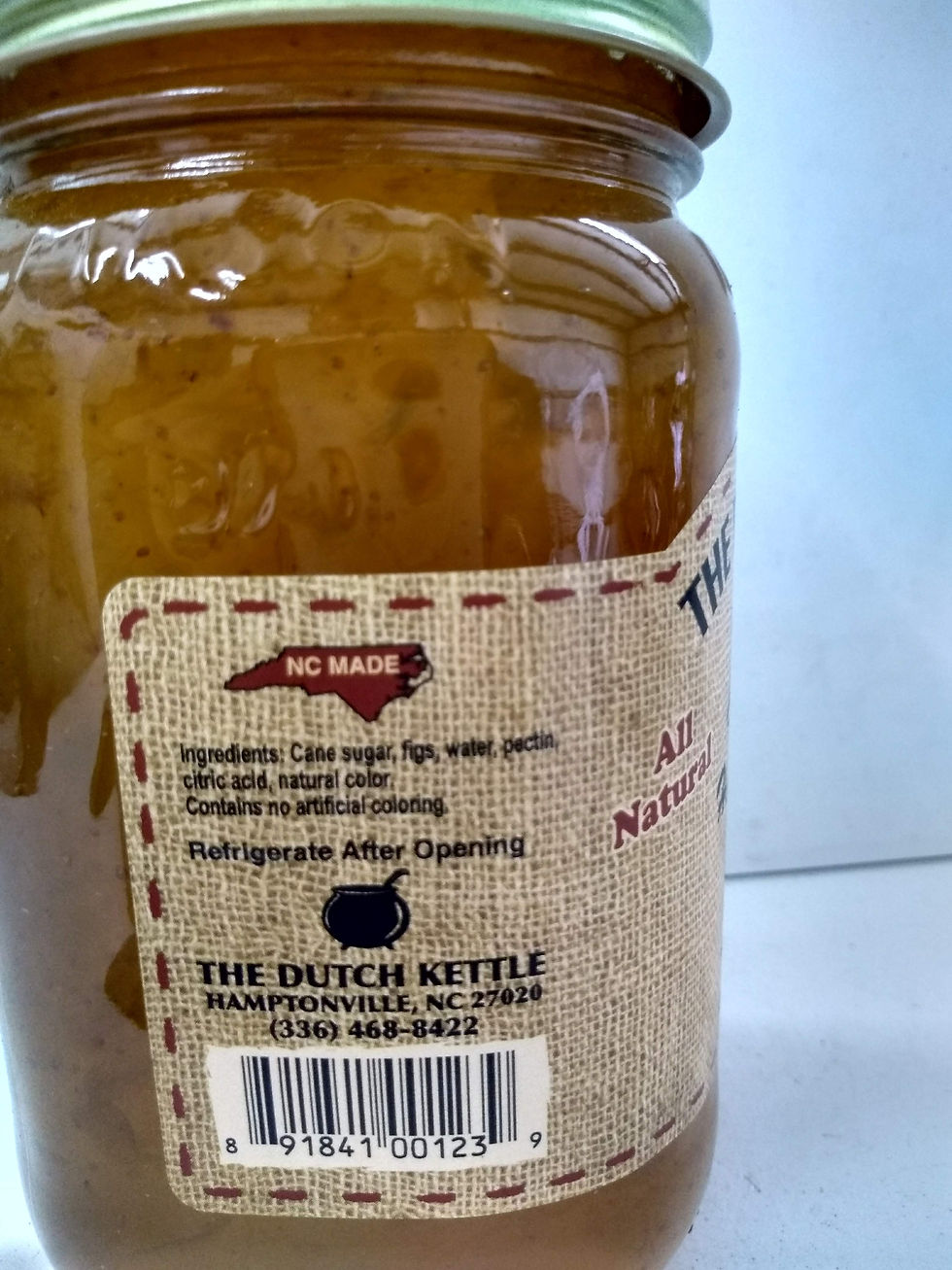 Thumbnail: The Dutch Kettle Fig Jam, 19oz