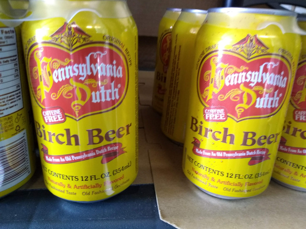 Pennsylvania Dutch Birch Beer, 6/12oz cans amishwarehouse