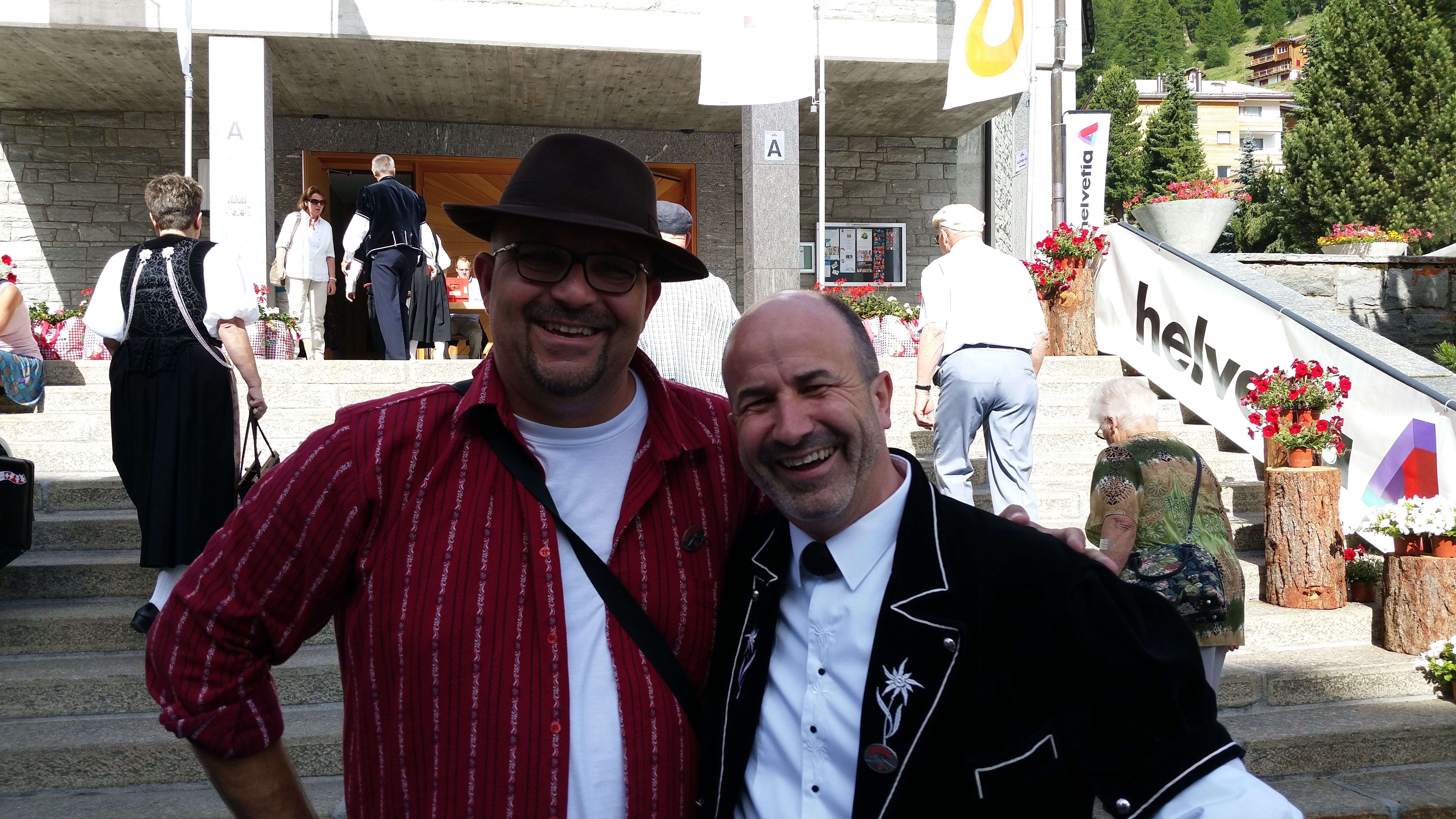 Alain et Peter Anken