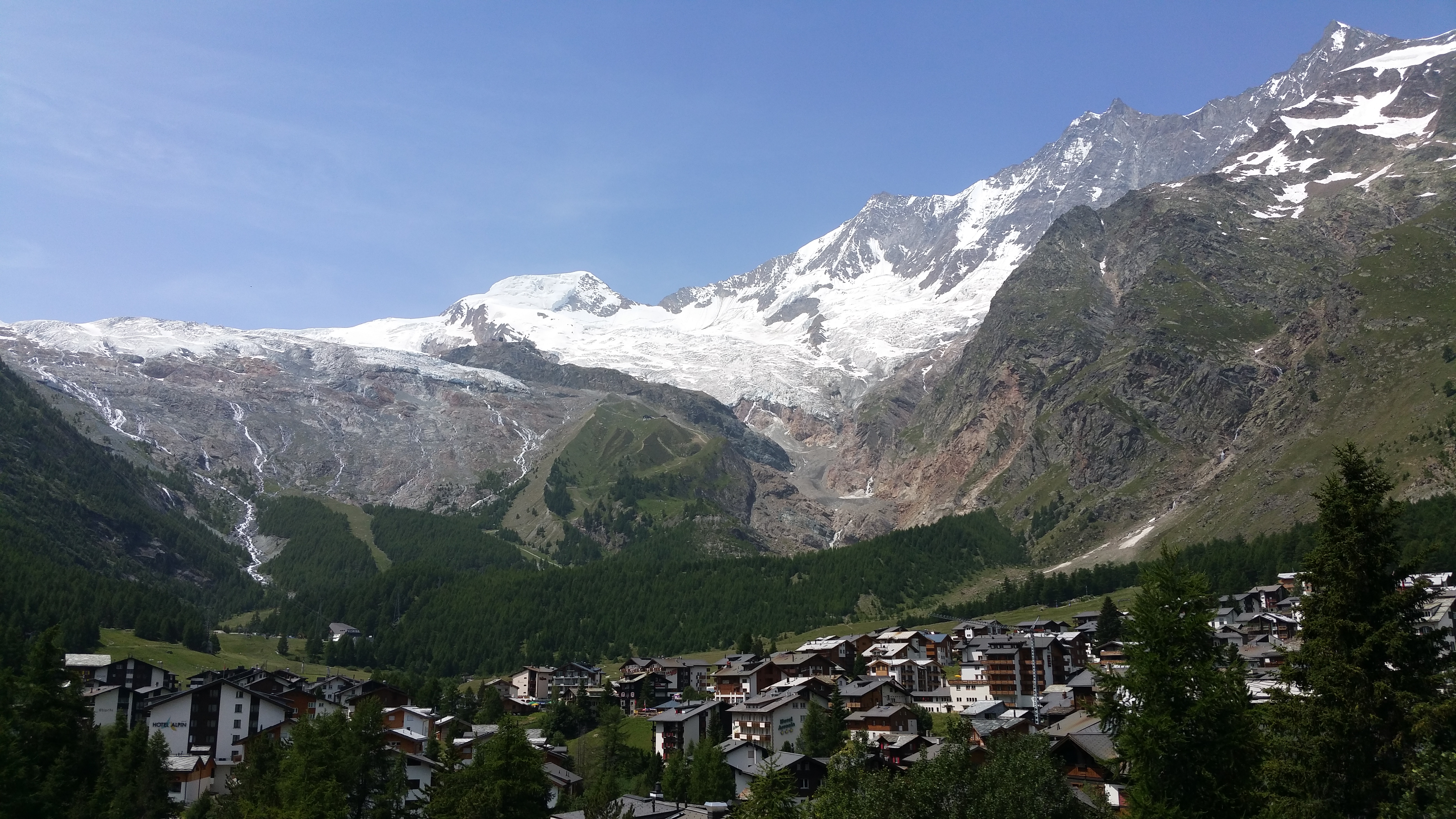 Vue sur l'Allalin