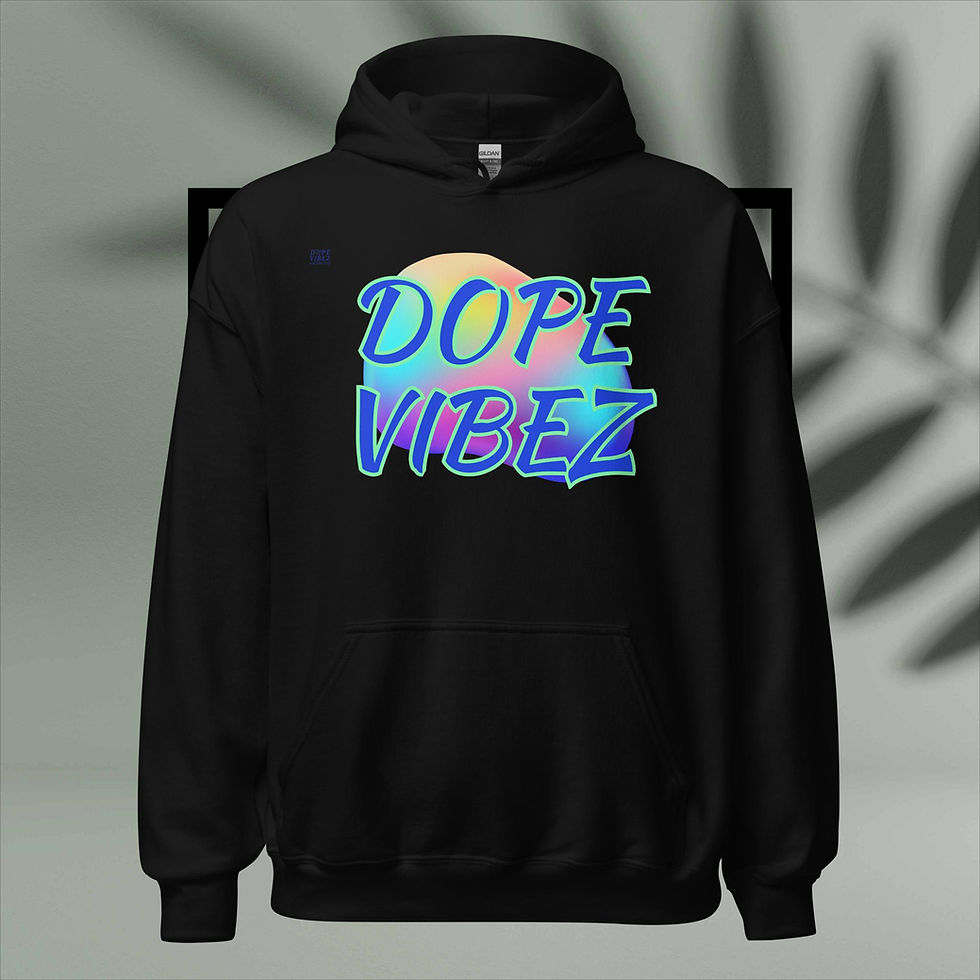 Thumbnail: DOPE VIBEZ UNLIMITED - DOPE VIBEZ (B) Unisex Hoodie